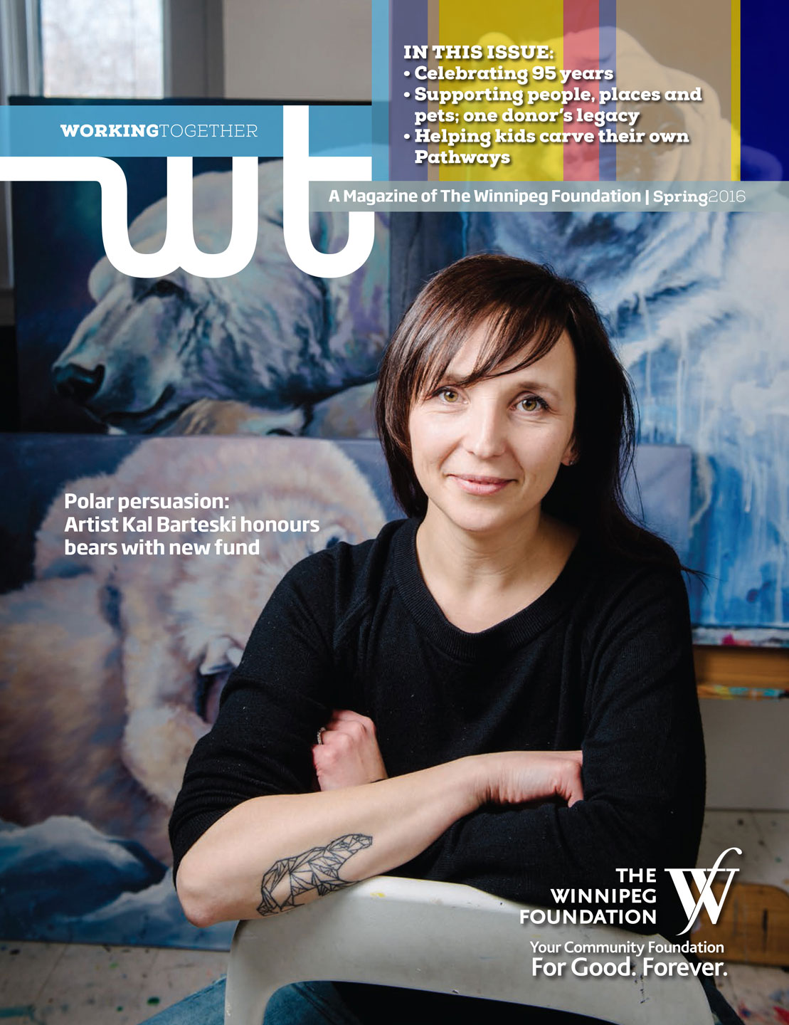 Winnipeg Foundation magazine Working Together